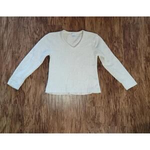 Vintage Pierre Cardin V-Neck Pullover Sweater Classic Size Large
